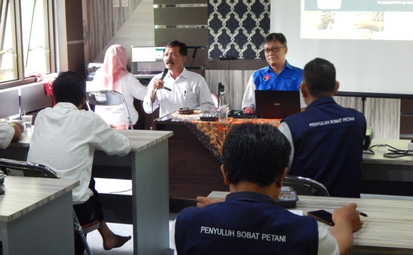 Bimtek PPL di 4 BPP Induk Kabupaten Blitar, Gerakan Literasi Digital Konsep Pertanian Cerdas