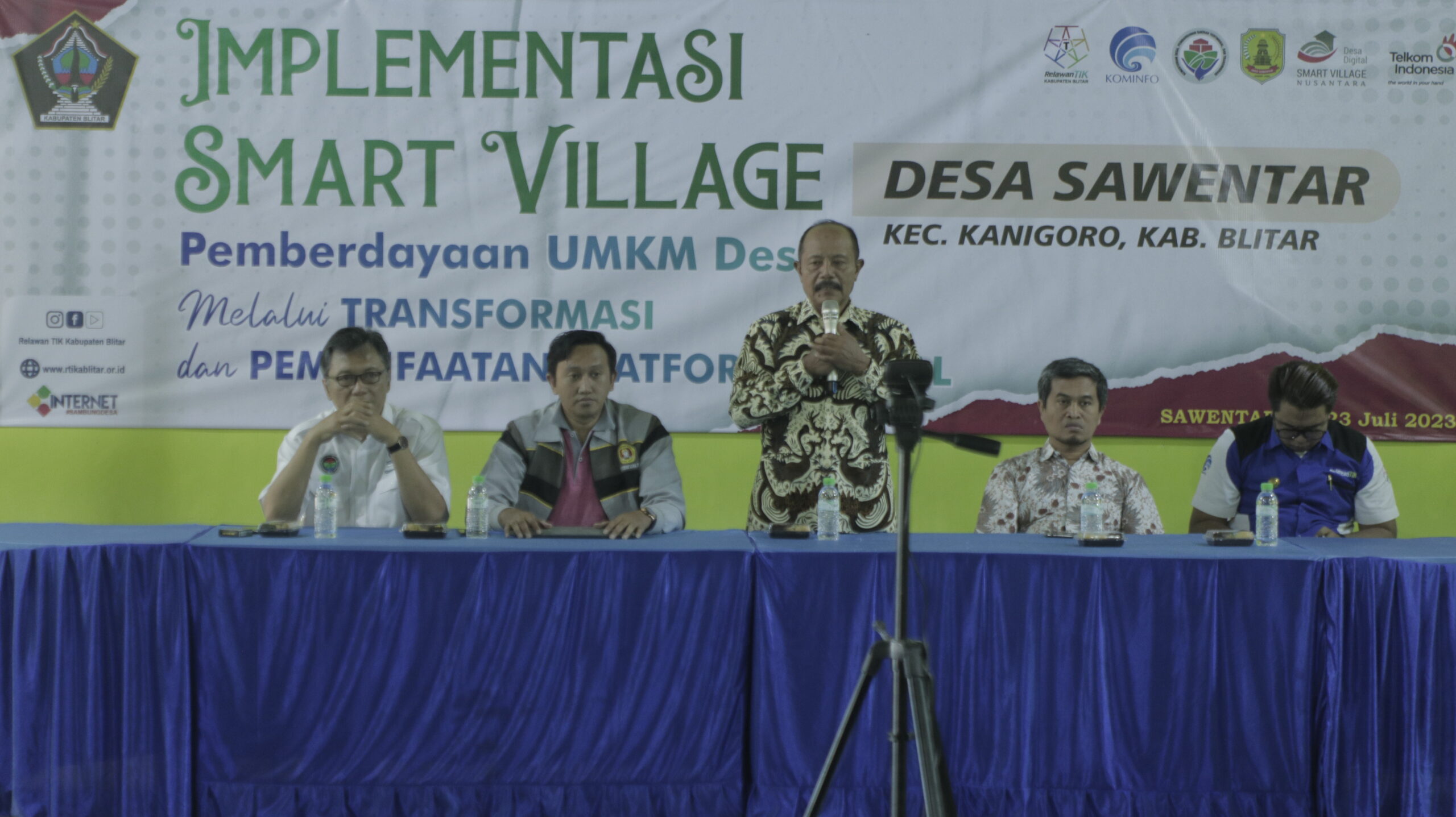 Kick off Pemberdayaan UMKM Desa Dan Pertanian Desa Sawentar