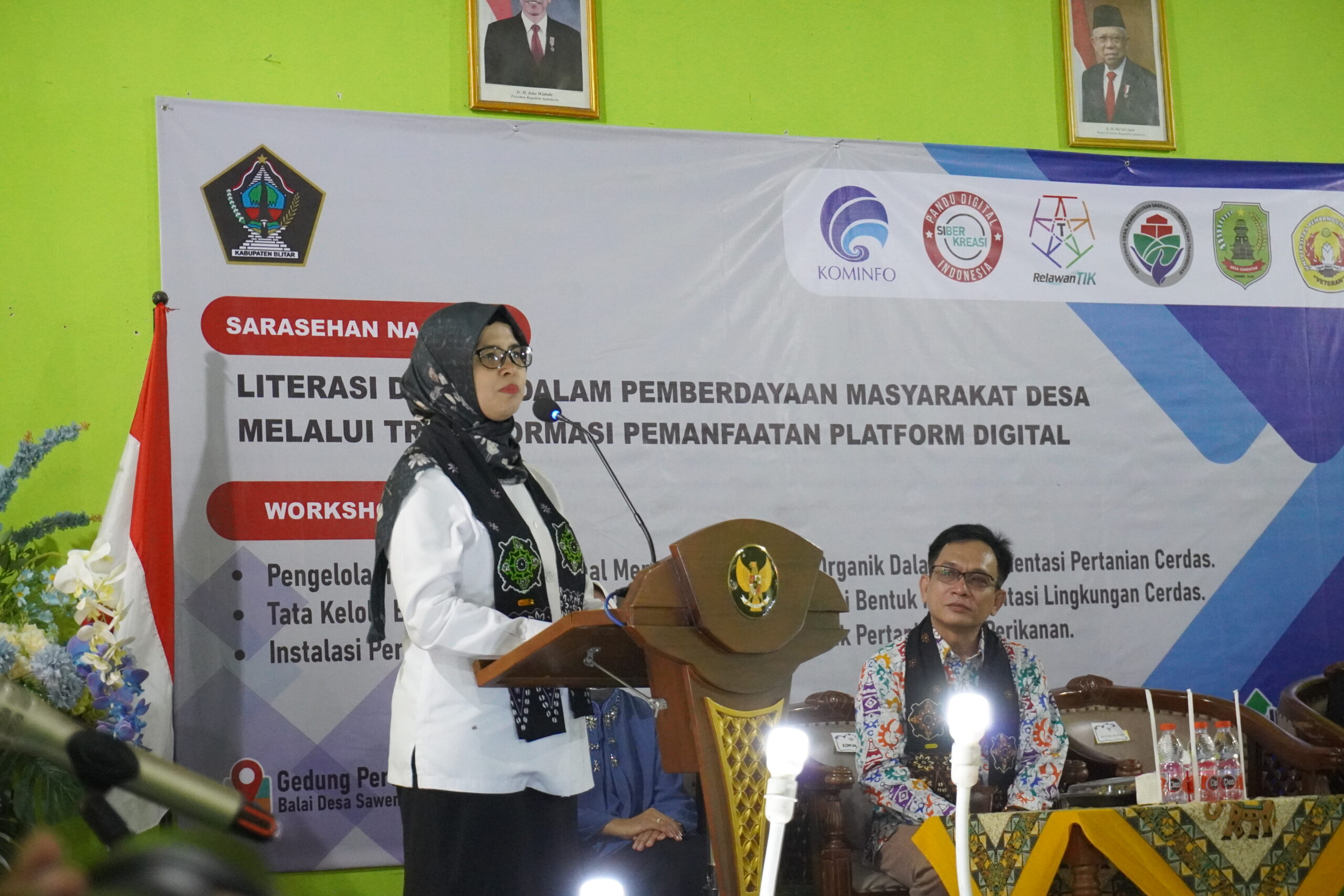 Sambutan Bupati Blitar Pada Kegiatan Pemberdayaan Pandu Digital Sektor Desa, UMKM Dan Pertanian Menuju Desa Cerdas