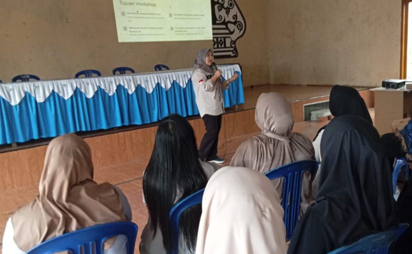 Pelatihan Pengelolaan Media sosial dan penggunaan AI mudahkan pemasaran penjualan UMKM desa Liberia