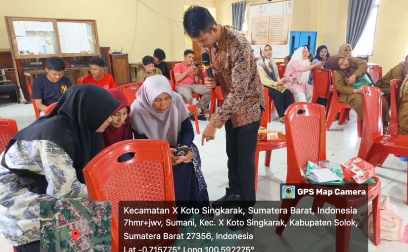 Nagari Sumani Gelar Pelatihan Desa Cerdas, Tingkatkan Literasi Digital dan Ekonomi Kreatif