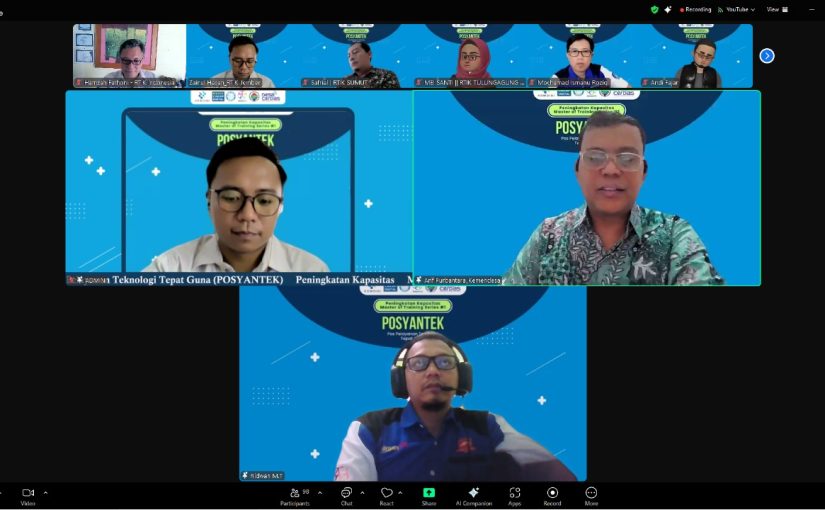 Master of Training 2025 Seri #1 : Tingkatkan Kapasitas Pendampingan Desa Cerdas dalam Pengembangan Posyantek
