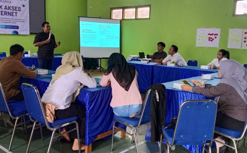 Lokakarya Pemahaman Hak Akses Internet dan Pengukuran Jaringan Berbasis Komunitas di Kabupaten Blitar: Edukasi Hak Digital dan Simulasi Pemantauan Internet